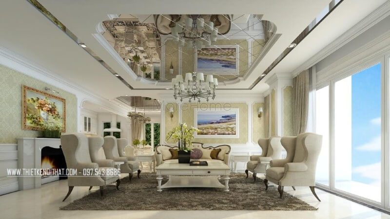 Bộ sofa được thiết kế tỉ mỉ với khung gỗ tự nhiên, mang lại sự chắc chắn, an toàn cho người sử dụng